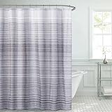 French Connection 13 Piece Dobby Set Elegant Bathroom Décor | Machine Washable | Measures 70 in x 72…