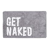 BBSET Get Naked Badematte, süßer, lustiger Badezimmerteppich, maschinenwaschbar, Badematten für Badezimmerboden,…