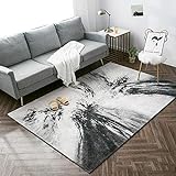 Yurun Teppich Schlafzimmer, Anti Rutsch Preiswert, mit 8 Teppich Aufkleber fürs Wohnzimmer Schlafzimmer…