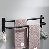 Handtuchhalter Wandmontage Badetuchhalter Aluminium Handtuchstange Ständer für Badezimmer, Hotel, Küche(30…