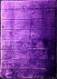 purple- unglaublich Weich und Saugfähig Memory Foam Badvorleger, 17 von 24