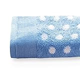 Hand Towel 33 x 50 cm, DOMINO Blue 550 g/mÃ‚² by Linnea