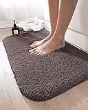 DEXI Badezimmerteppichmatte, extra weiche und saugfähige Badteppiche, waschbare rutschfeste Teppichmatte…