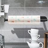LUVZOOR Handtuchhalter ohne Bohren Schwarz, 34CM Handtuchhalter Küche Edelstahl, Selbstklebend Handtuchstange…