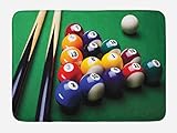 Lunarable Manly Badematte, Billard-Poolbälle, Arrangement, Snooker-Wettbewerb, Anfang, Unterhaltung,…