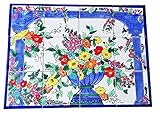 Handbemalte Fliesen Paradiesgarten Fliesenbild Orientalische Fliesen Mosaik
