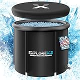 Explore Ice Bath Tub for Athletes [USA-OWNED BUSINESS] - Extra Large Cold Tub, Premium Cold Plunge Tub…