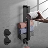 Handtuchhalter Ohne Bohren, 40cm Horizontal/Vertikale Installieren Edelstahl Anti-Rost 3M Kleber Badezimmer…