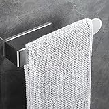 DONGDA Handtuchhalter ohne Bohren, Edelstahl Handtuchstange Selbstklebend Siber Handtuchhalter Wand,…
