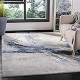 SAFAVIEH Zeitgenössische Teppich für Wohnzimmer, Esszimmer, Schlafzimmer - Galaxy Collection, Kurzer…