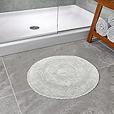 Häkel-Badteppich aus Baumwolle,Teppich für Spa, Schminktisch-Dusche, Küche und Wohnzimmer,wasserabsorbierende…