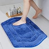 COSY HOMEER Extra Dickes Badwäsche-Set, Teppiche für Badezimmer, rutschfeste Badematten, weiches Plüschgarn,…