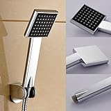 Auralum® Moderne Handbrausen Regenbrause Duschkopf Zubehör Duschsystem für Badezimmer(Platz)