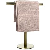 Handtuchhalter für Bad, T-Form, SUS304 Edelstahl, gebürstete Oberfläche, Turmstange für Badezimmer,…