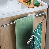 YIGII Handtuchhalter ohne Bohren | Handtuchstange Selbstklebend aus Edelstahl Gebürstet | Wand Handtuch…
