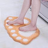 DOTBUY Bad-Teppiche, Anti-Rutsch-Bequeme Super saugfähiger weicher Duschteppich Dusche Teppich Badematte…