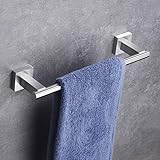 Hoooh A101L30B-BN Handtuchhalter aus Edelstahl, für Badezimmer, Küche, Wandmontage, gebürstete Oberfläche,…