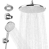 Duschset ohne Duschstange - Duschset inkl. 360° verstellbarer Duschkopf + Selbstreinigender Handbrause…