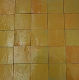 20Stk. Keramikfliesen Zelliges marokkanische Fliesen (gelb)