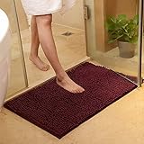 ele ELEOPTION Weicher Shag Badteppich Teppich Küche Tür Füße Matte Streifen Anti-Rutsch-Saugfähige Fußmatte…
