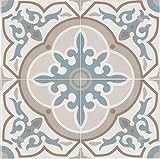 Casa Moro Mediterrane Keramikfliesen orientalisch Aydan 20x20 cm 1 qm Feinsteinzeug in Zementoptik frostsicher…
