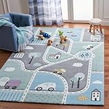 Safavieh Zeitgenössische Teppich für Wohnzimmer, Esszimmer, Schlafzimmer - Carousel Kids Collection,…