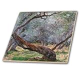 3dRose Studie von Olive Trees by Claude Monet, 1884 – Keramik Fliesen, 6 (CT 126609 _ 2)