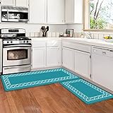 LuxStep Küchenmatten-Set, Anti-Ermüdungsmatte, rutschfeste Küchenteppiche und -matten, wasserdichter…