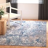 SAFAVIEH Zeitgenössische Teppich für Wohnzimmer, Esszimmer, Schlafzimmer - Aston Collection, Kurzer…