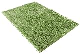 DecoKing 50x70 grün Badteppich Badeteppich Badematte Badematten Teppich Fußbodenbelag pflegeleicht strapazierfähig…