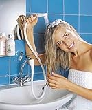 WENKO Waschbeckendusche Duschschlauch fürs Waschbecken Waschbecken Duschschlauch Waschbecken Dusche Waschbeckenbrause Brause Waschbecken Haare waschen Waschbecken
