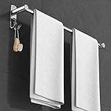 Dehnbarer Handtuchhalter für Badezimmer, Küche, Handtuchhalter, Geschirrtücher, Aufhänger, SUS304 Edelstahl,…