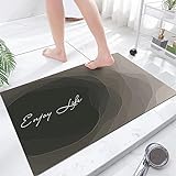 YeahBoom Super Absorbierende Bodenmatte,60 * 90cm Schmutzabweisend Bodenmatte Für Bad,rutschfest Küchenteppich,Ölfest…