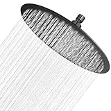 Ohotecy Regendusche Duschkopf 12 Zoll (30cm) Edelstahl-Duschkopf Regenduschkopf aus Edelstahl mit Anti-Kalk-Düsen…