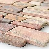 Marmor Fliesen Naturstein Brick Mosaik Rosso Verona