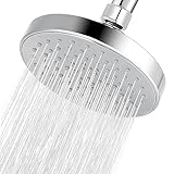 Nuodan Hochdruck-Duschkopf, leistungsstark, 11,9 cm, für Badezimmer, druckverstärkender Regenduschkopf,…