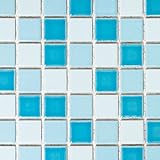 Mosaik Fliese Keramik blau glänzend für WAND BAD WC DUSCHE KÜCHE FLIESENSPIEGEL THEKENVERKLEIDUNG BADEWANNENVERKLEIDUNG…
