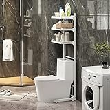 ABCOOL Über der Toilette Organzier Verstellbarer Ständer Aufbewahrungsregal für Wäschereiregal Badezimmer…