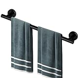 Handtuchstange, 61 cm, mattschwarz, Edelstahl, einzelner Handtuchhalter für Badezimmer, Küche, Handtuchhalter,…