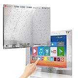Haocrown 48,3 cm (19 Zoll) Touchscreen Wasserdicht TV Smart Spiegel Badezimmer LED TV Android 9.0 System IP66 Wasserdicht Full HD Televions