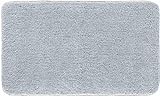 Grund Melange Badteppich, Acryl, Silber, 70x120 cm