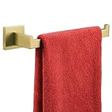 KOKOSIRI Handtuchstange Gold Handtuchhalter für Badezimmer Küche Hardware Edelstahl Wandmontage, gebürstetes…