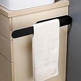 KES Handtuchhalter ohne Bohren Schwarz Handtuchstange Bad Selbstklebend Handtuch Halterung Edelstahl…
