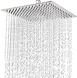 duschkopf regendusche 12 Zoll, Regenduschkopf 30x30cm Eckig aus Edelstahl, Selbstreinigende Regendusche…