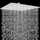 Acefy Duschkopf Regendusche 16 Zoll Edelstahl Duschkopf Wassersparend Einbauduschköpfe Quadratische…