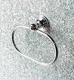 Haceka Allure Handtuchring Handtuchhalter Messing Verchromt - BrassTowel Ring