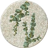 Erwin Müller Badematte, Badteppich, Badvorleger Eukalyptus Blätter - rutschhemmend, weich und flauschig,…