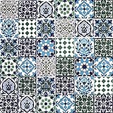 Cerames Orientalische Marokkanische Keramikfliesen Muhit - dekorative Mosaikfliesen für das Badezimmer,…