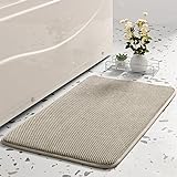 Badezimmer Teppiche Memory Foam Verdickung Teppich für Badezimmer PVC Rutschfeste Rückseite/Einfache…