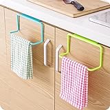 Handtuchhalter,About1988 Praktische Handtuchstange für Bad und Küche Tür Handtuchhalter Zum Einhängen,Kunststoff…